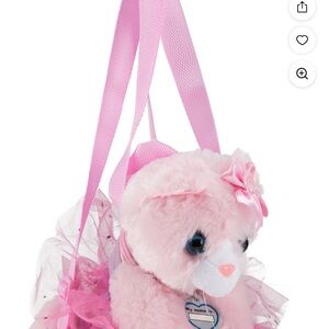 NWOT backpack 🎒 Cute Pink Cat Plush